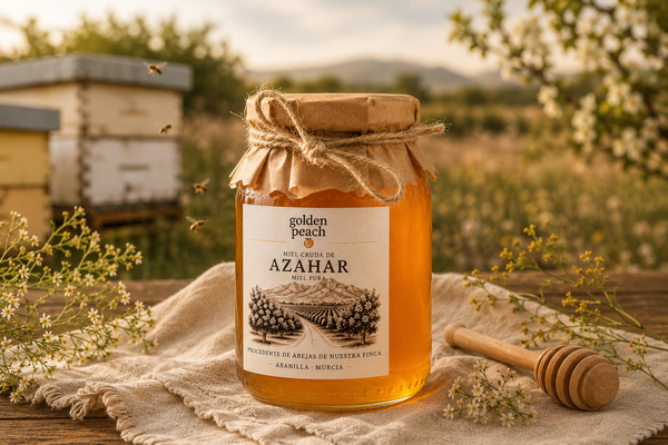 Miel cruda de azahar directa del apicultor
